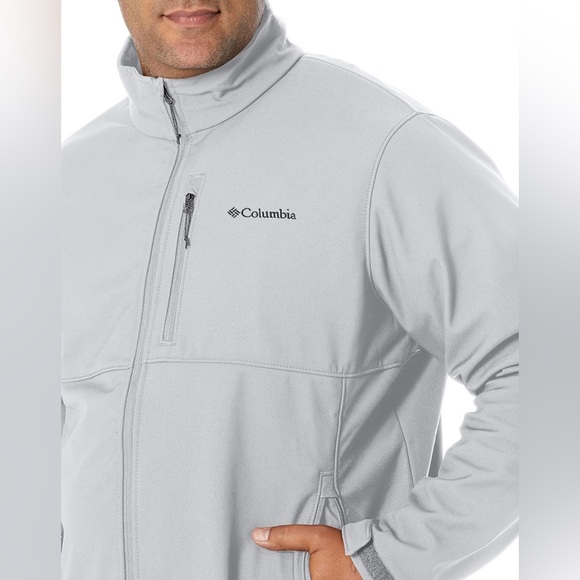 NWT Columbia Men's Ascender Softshell Front-zip Jacket Size Medium - Picture 3 of 9
